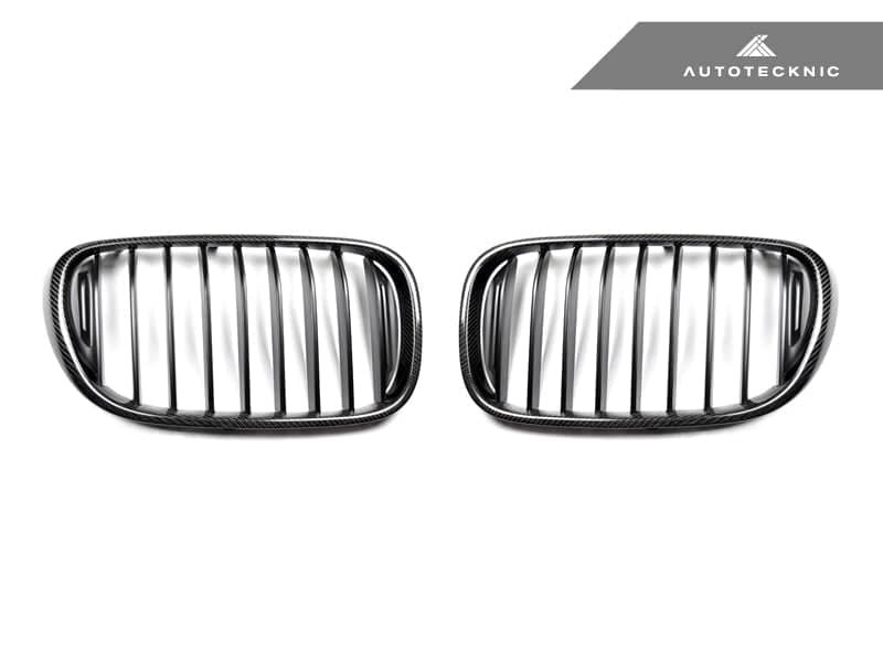 Kies-Motorsports AutoTecknic USA AutoTecknic Carbon Fiber Front Grille Set - G11/ G12 7-Series Pre-LCI (16-19)