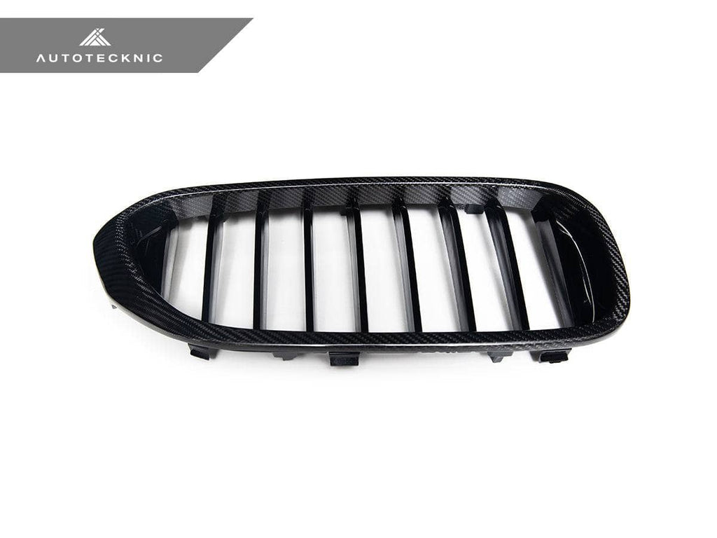 Kies-Motorsports AutoTecknic USA AutoTecknic Carbon Fiber Front Grille Set - G30 5-Series Pre-LCI