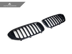 Kies-Motorsports AutoTecknic USA AutoTecknic Carbon Fiber Front Grille Set - G30 5-Series Pre-LCI