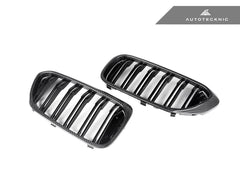 Kies-Motorsports AutoTecknic USA AutoTecknic Carbon Fiber Front Grille Set - G30 5-Series Pre-LCI