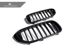 Kies-Motorsports AutoTecknic USA AutoTecknic Carbon Fiber Front Grille Set - G30 5-Series Pre-LCI