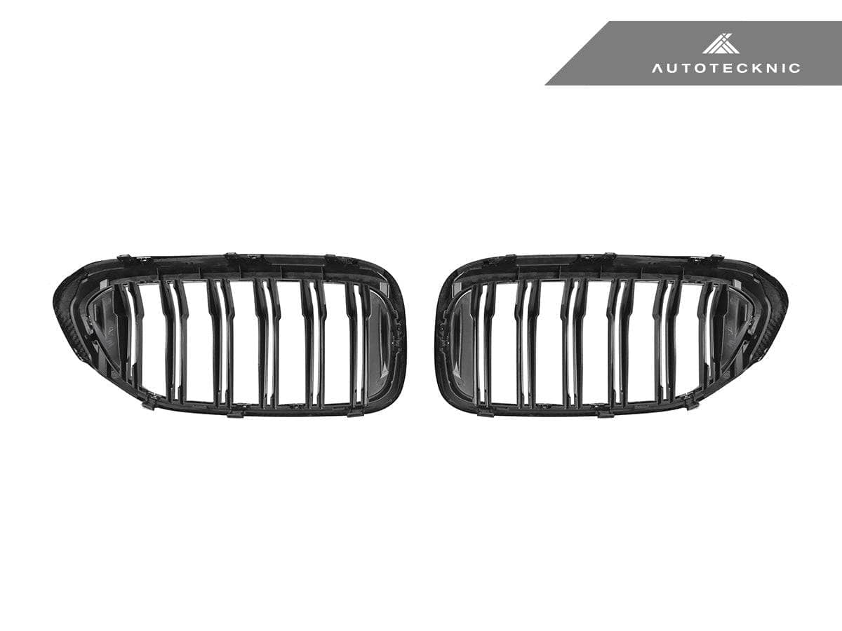 Kies-Motorsports AutoTecknic USA AutoTecknic Carbon Fiber Front Grille Set - G30 5-Series Pre-LCI