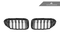 Kies-Motorsports AutoTecknic USA AutoTecknic Carbon Fiber Front Grille Set - G30 5-Series Pre-LCI