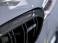 Kies-Motorsports AutoTecknic USA AutoTecknic Carbon Fiber Front Grille Surround Set - F90 M5