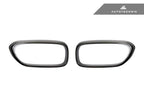 Kies-Motorsports AutoTecknic USA AutoTecknic Carbon Fiber Front Grille Surround Set - F90 M5