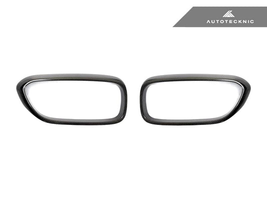 Kies-Motorsports AutoTecknic USA AutoTecknic Carbon Fiber Front Grille Surround Set - F90 M5