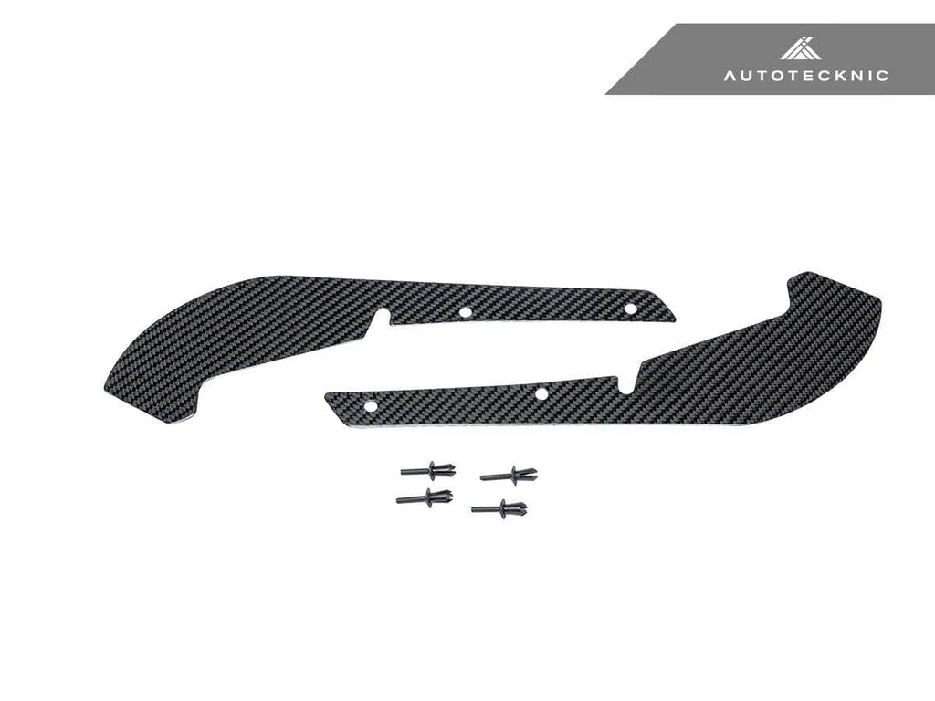 Kies-Motorsports AutoTecknic USA AutoTecknic Carbon Fiber Front Splash Guards - F80 M3 | F82/ F83 M4