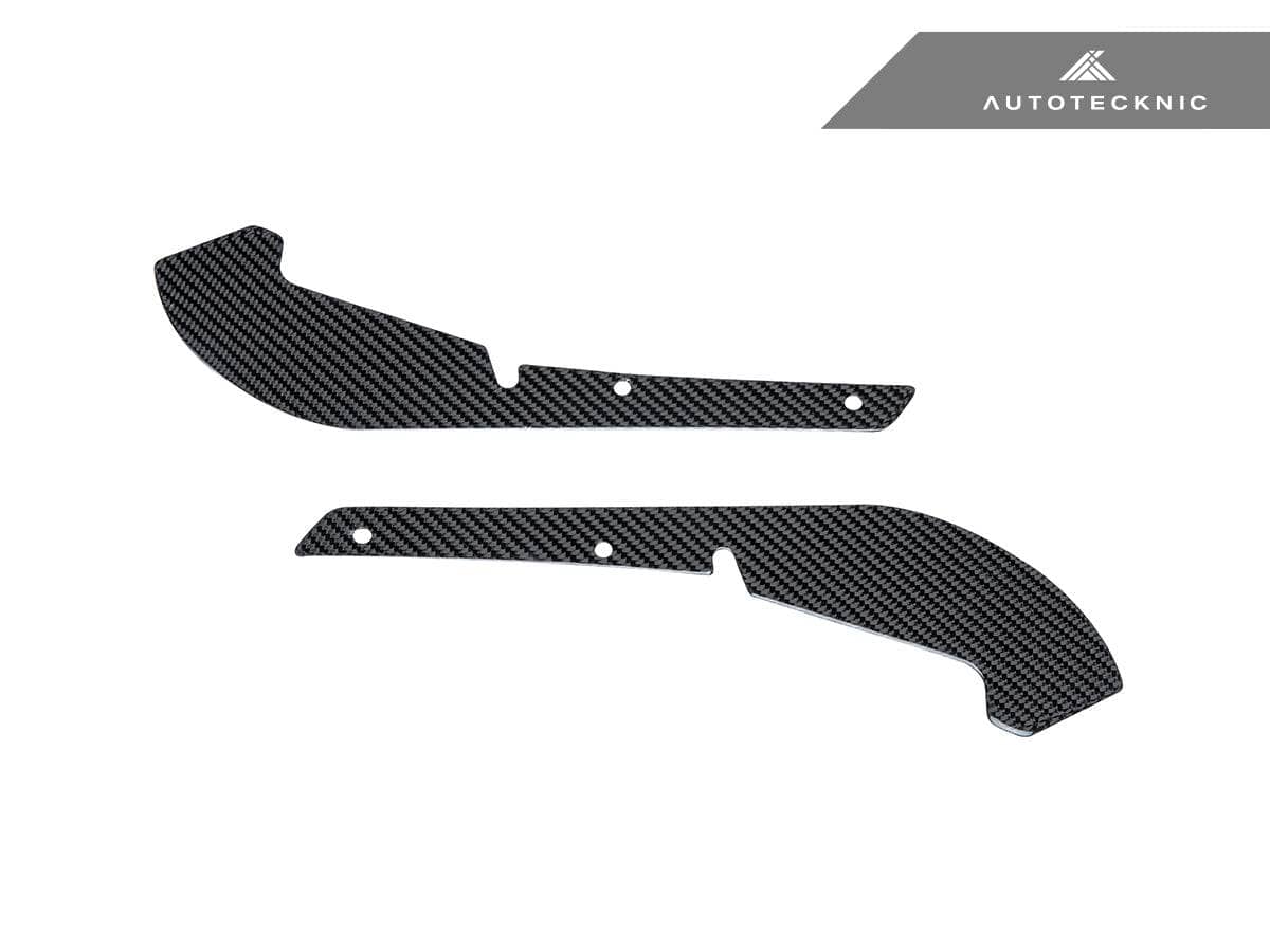 Kies-Motorsports AutoTecknic USA AutoTecknic Carbon Fiber Front Splash Guards - F80 M3 | F82/ F83 M4