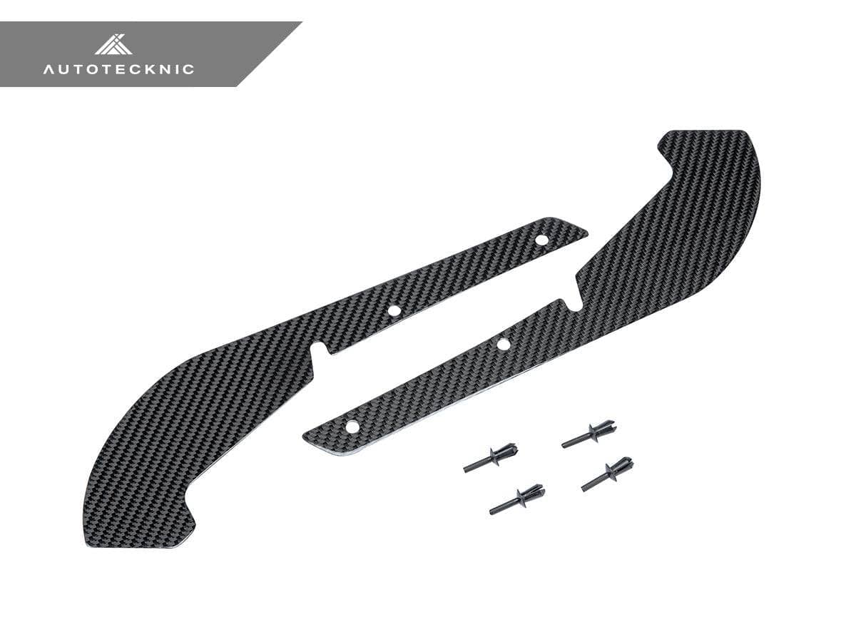 AutoTecknic Carbon Fiber Front Splash Guards - BMW F80 M3 | F82/ F83 M4 Secondary image