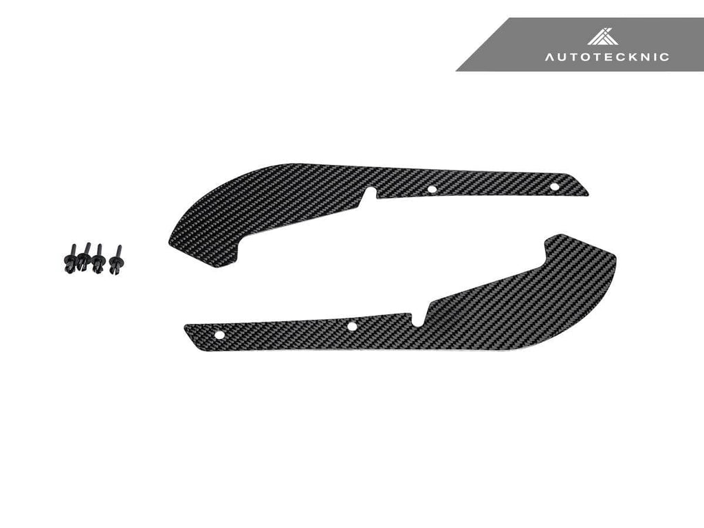 Kies-Motorsports AutoTecknic USA AutoTecknic Carbon Fiber Front Splash Guards - F80 M3 | F82/ F83 M4