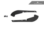 Kies-Motorsports AutoTecknic USA AutoTecknic Carbon Fiber Front Splash Guards - F80 M3 | F82/ F83 M4