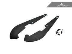 Kies-Motorsports AutoTecknic USA AutoTecknic Carbon Fiber Front Splash Guards - F90 M5