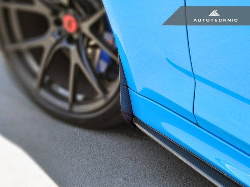 Kies-Motorsports AutoTecknic USA AutoTecknic Carbon Fiber Front Splash Guards - F90 M5 Main image