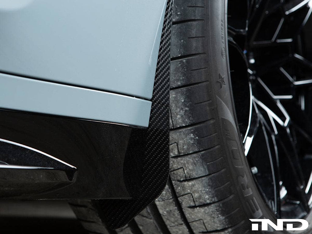Kies-Motorsports AutoTecknic USA AutoTecknic Carbon Fiber Front Splash Guards - G20/ G21 3-Series