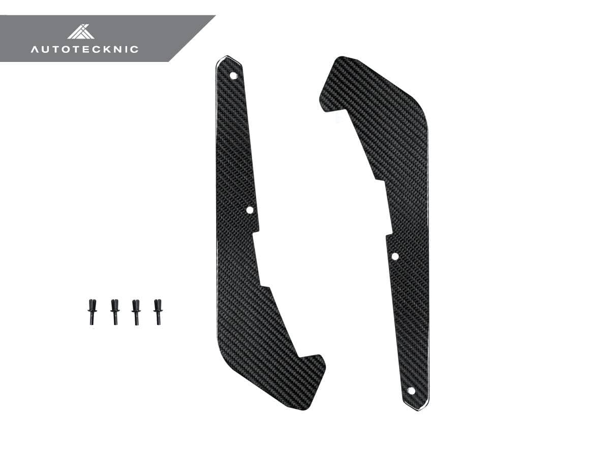 Kies-Motorsports AutoTecknic USA AutoTecknic Carbon Fiber Front Splash Guards - G20/ G21 3-Series Main image