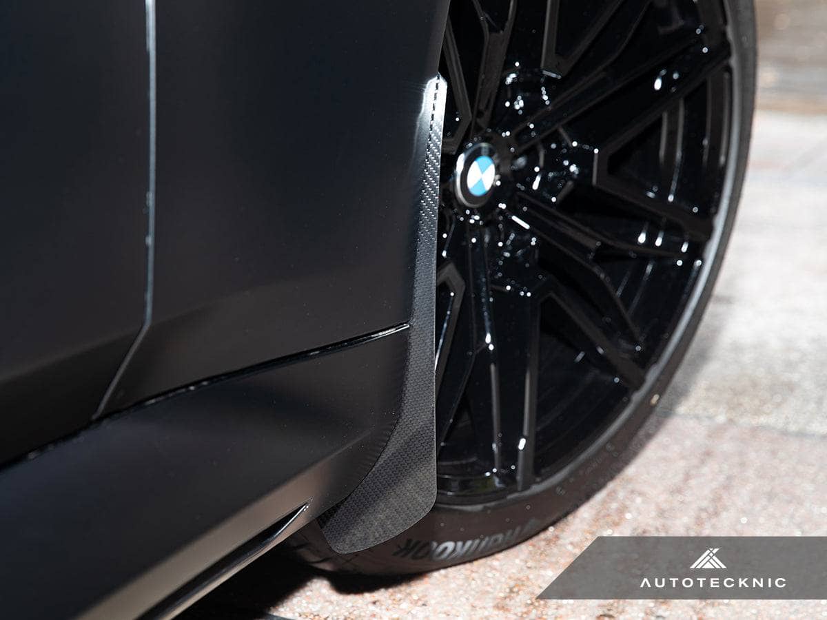 Kies-Motorsports AutoTecknic USA AutoTecknic Carbon Fiber Front Splash Guards - G90/ G99 M5