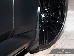 Kies-Motorsports AutoTecknic USA AutoTecknic Carbon Fiber Front Splash Guards - G90/ G99 M5
