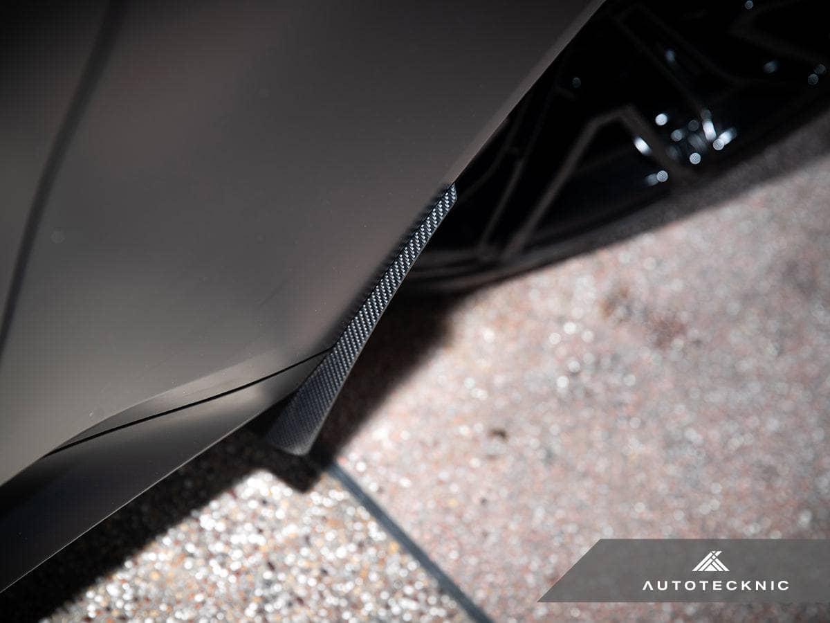 Kies-Motorsports AutoTecknic USA AutoTecknic Carbon Fiber Front Splash Guards - G90/ G99 M5