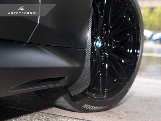 Kies-Motorsports AutoTecknic USA AutoTecknic Carbon Fiber Front Splash Guards - G90/ G99 M5