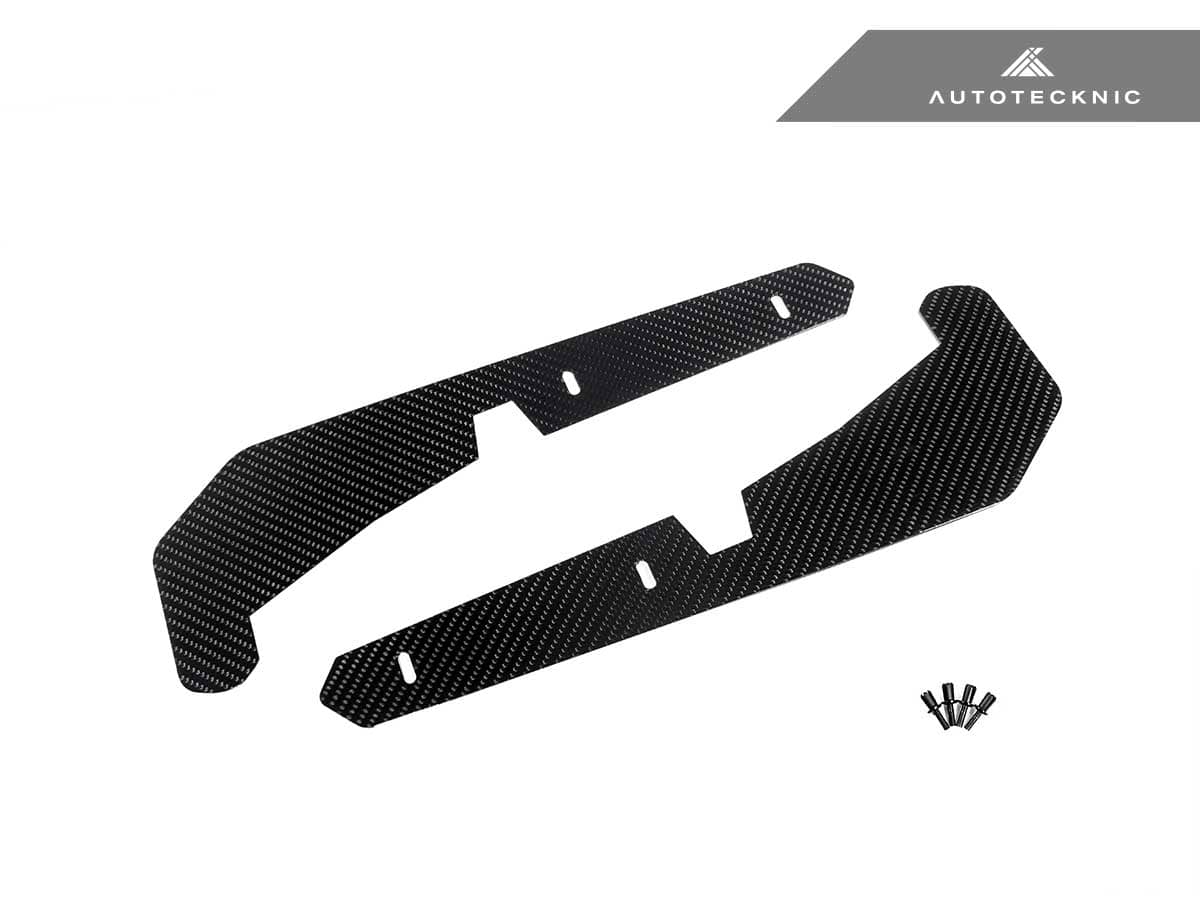 Kies-Motorsports AutoTecknic USA AutoTecknic Carbon Fiber Front Splash Guards - G90/ G99 M5