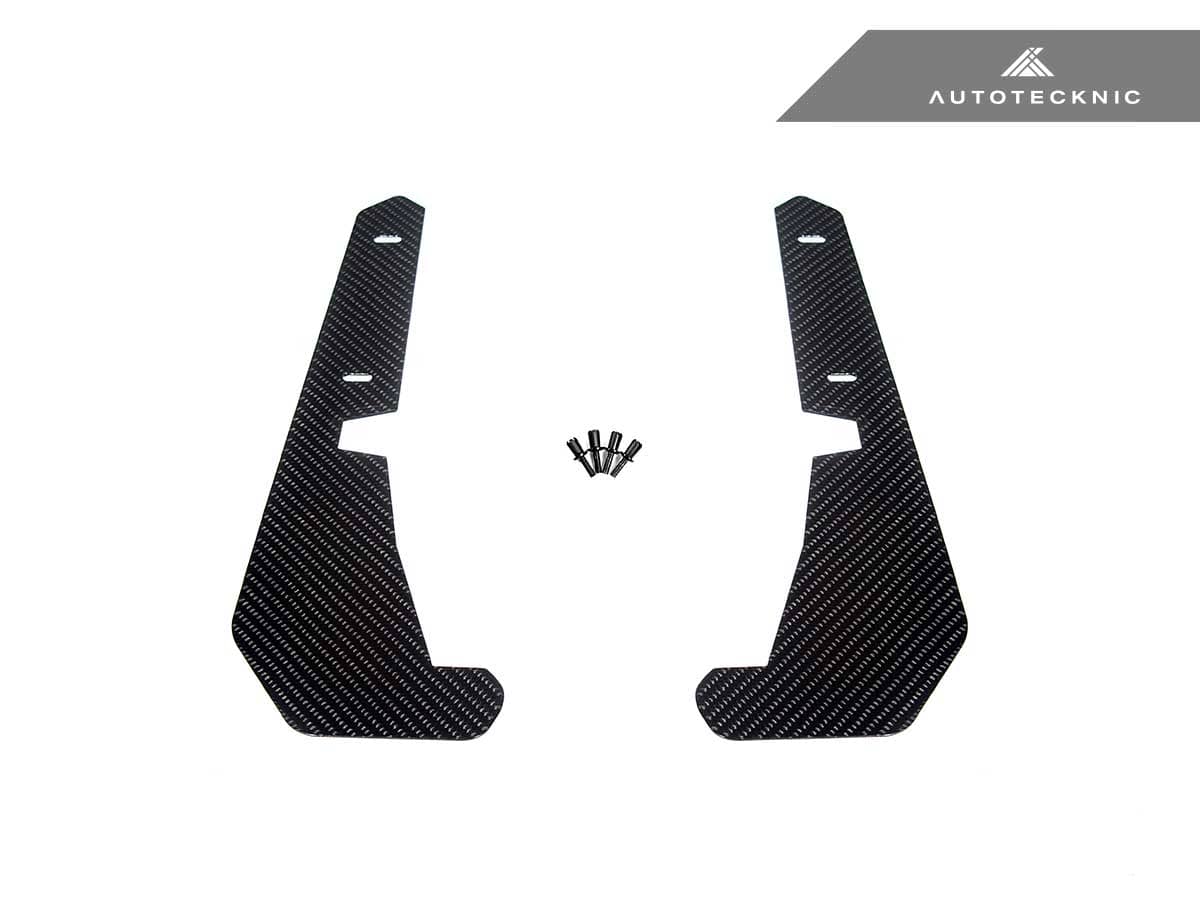 Kies-Motorsports AutoTecknic USA AutoTecknic Carbon Fiber Front Splash Guards - G90/ G99 M5