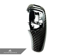 Kies-Motorsports AutoTecknic USA AutoTecknic Carbon Fiber Gear Selector Cover - BMW (Automatic Transmission Equipped Only)