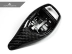 Kies-Motorsports AutoTecknic USA AutoTecknic Carbon Fiber Gear Selector Cover - BMW (Sport Automatic Transmission Equipped Only)
