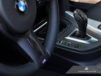 Kies-Motorsports AutoTecknic USA AutoTecknic Carbon Fiber Gear Selector Cover - BMW (Sport Automatic Transmission Equipped Only)