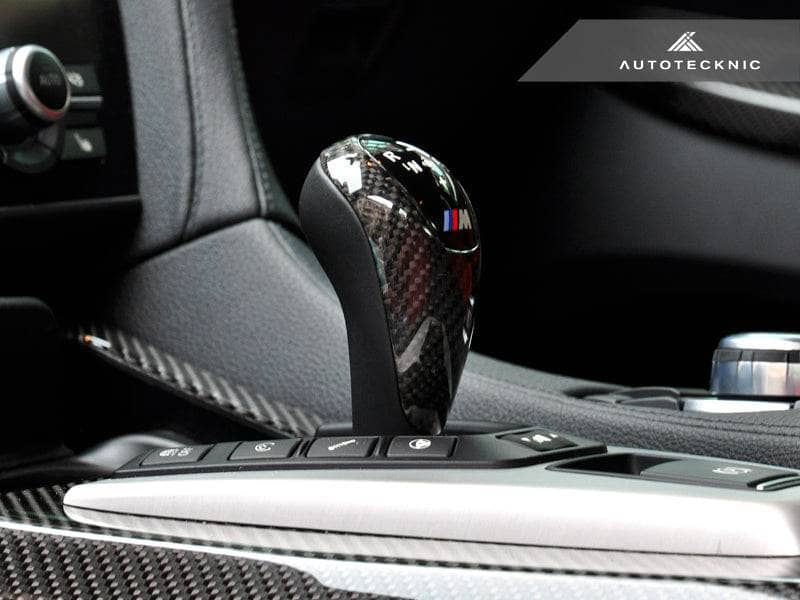 Kies-Motorsports AutoTecknic USA AutoTecknic Carbon Fiber Gear Selector Cover - F80 M3 | F82/ F83 M4