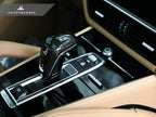 Kies-Motorsports AutoTecknic USA AutoTecknic Carbon Fiber Gear Selector Cover - Porsche 9Y0 Cayenne 2019-2023