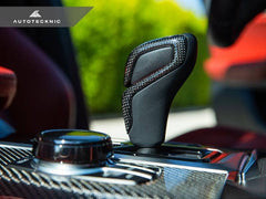 Kies-Motorsports AutoTecknic USA AutoTecknic Carbon Fiber Gear Selector Side Covers - F90 M5