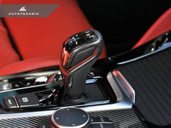 Kies-Motorsports AutoTecknic USA AutoTecknic Carbon Fiber Gear Selector Side Covers - F90 M5