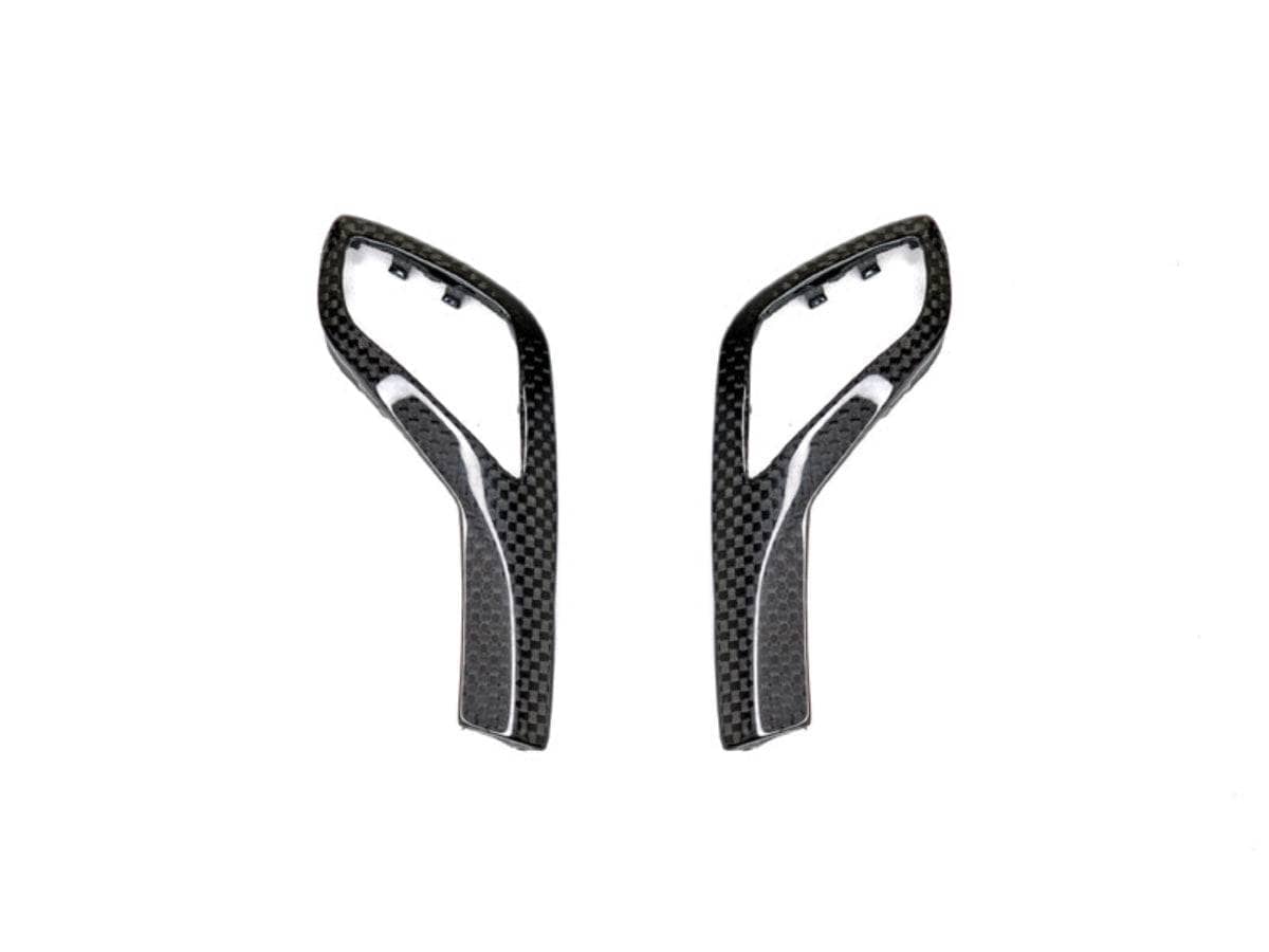 Kies-Motorsports AutoTecknic USA AutoTecknic Carbon Fiber Gear Selector Side Trims - BMW F40 1-Series | F44 2-Series Gran Coupe