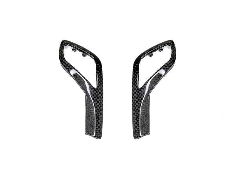 Kies-Motorsports AutoTecknic USA AutoTecknic Carbon Fiber Gear Selector Side Trims - BMW G01 X3 LCI | G02 X4 LCI