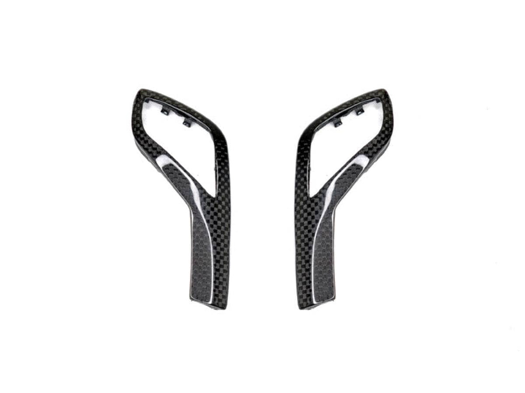 Kies-Motorsports AutoTecknic USA AutoTecknic Carbon Fiber Gear Selector Side Trims - BMW G22 4-Series