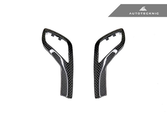 Kies-Motorsports AutoTecknic USA AutoTecknic Carbon Fiber Gear Selector Side Trims - G42 2-Series Coupe