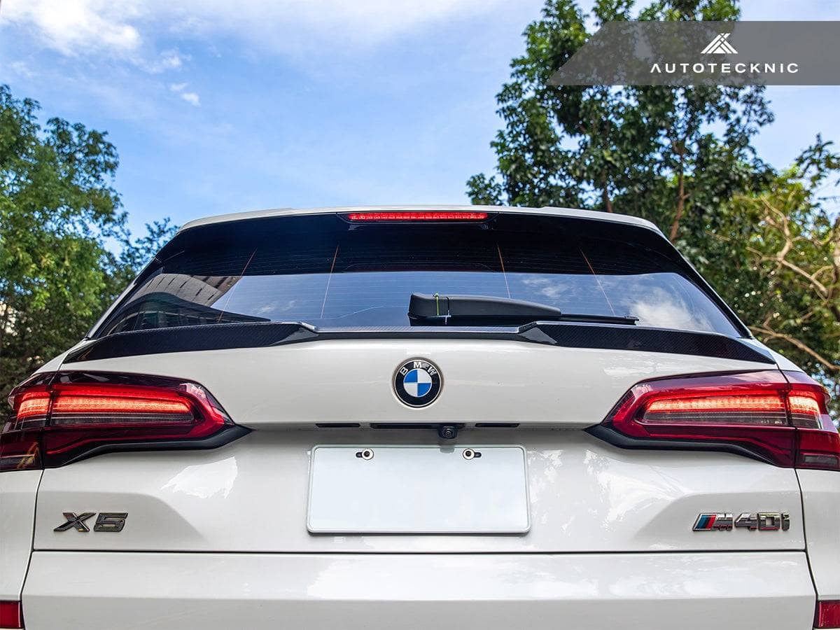 Kies-Motorsports AutoTecknic USA AutoTecknic Carbon Fiber Hatch Spoiler - F95 X5M | G05 X5