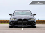Kies-Motorsports AutoTecknic USA AutoTecknic Carbon Fiber Headlight Trim Set - BMW G80 M3 | G82/ G83 M4