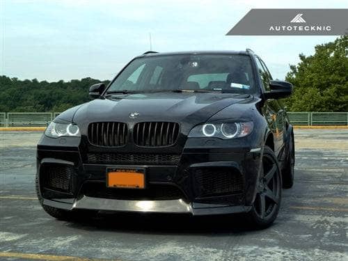 Kies-Motorsports AutoTecknic USA AutoTecknic Carbon Fiber Headlight Trim Set - E70 X5 / X5M | E71 X6 / X6M