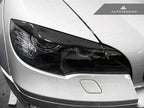 Kies-Motorsports AutoTecknic USA AutoTecknic Carbon Fiber Headlight Trim Set - E70 X5 / X5M | E71 X6 / X6M
