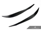 Kies-Motorsports AutoTecknic USA AutoTecknic Carbon Fiber Headlight Trim Set - F30 3 Series Sedan | F31 3 Series Wagon