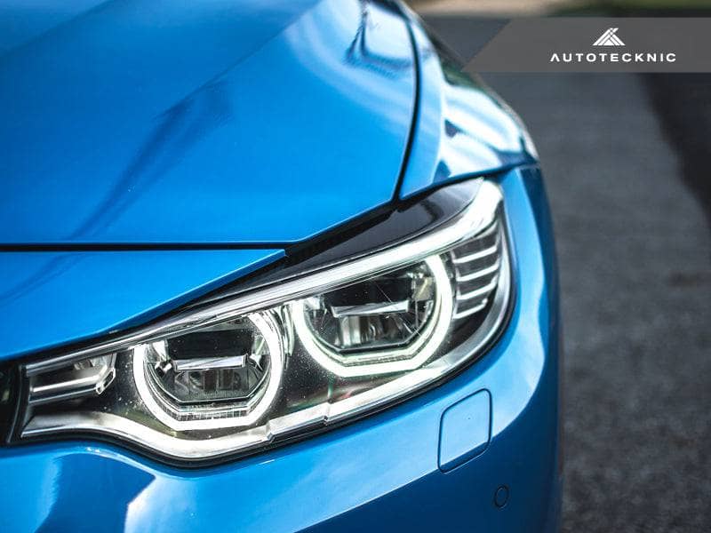 Kies-Motorsports AutoTecknic USA AutoTecknic Carbon Fiber Headlight Trim Set - F80 M3 | F82/ F83 M4