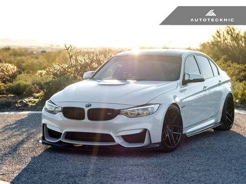Kies-Motorsports AutoTecknic USA AutoTecknic Carbon Fiber Headlight Trim Set - F80 M3 | F82/ F83 M4