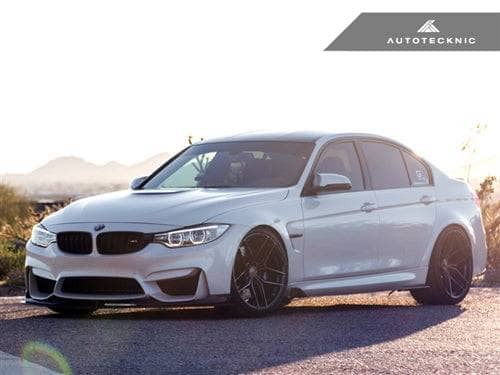 Kies-Motorsports AutoTecknic USA AutoTecknic Carbon Fiber Headlight Trim Set - F80 M3 | F82/ F83 M4