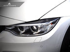 Kies-Motorsports AutoTecknic USA AutoTecknic Carbon Fiber Headlight Trim Set - F80 M3 | F82/ F83 M4