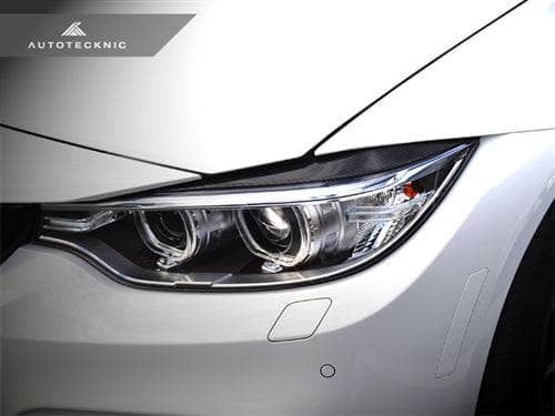 Kies-Motorsports AutoTecknic USA AutoTecknic Carbon Fiber Headlight Trim Set - F80 M3 | F82/ F83 M4