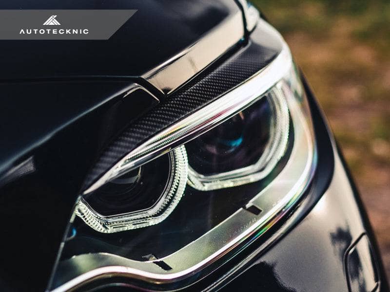 Kies-Motorsports AutoTecknic USA AutoTecknic Carbon Fiber Headlight Trim Set - F87 M2/ M2 Competition | F22 2-Series F87 M2