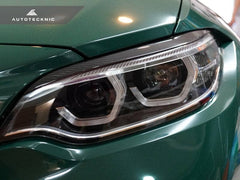 Kies-Motorsports AutoTecknic USA AutoTecknic Carbon Fiber Headlight Trim Set - F87 M2/ M2 Competition | F22 2-Series F87 M2 Competition