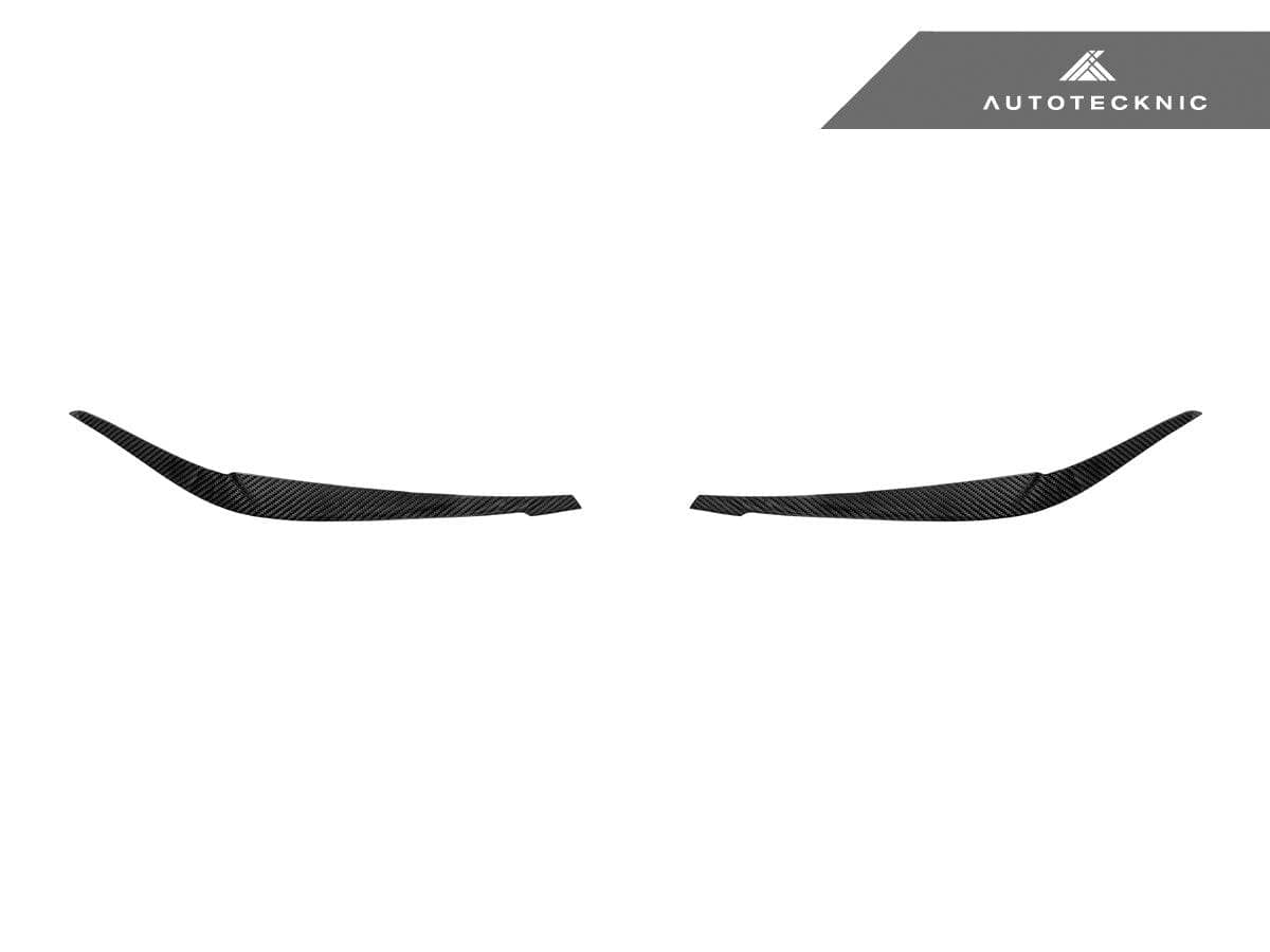 Kies-Motorsports AutoTecknic USA AutoTecknic Carbon Fiber Headlight Trim Set - F97 X3M | F98 X4M