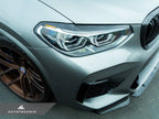 Kies-Motorsports AutoTecknic USA AutoTecknic Carbon Fiber Headlight Trim Set - G01 X3 | G02 X4